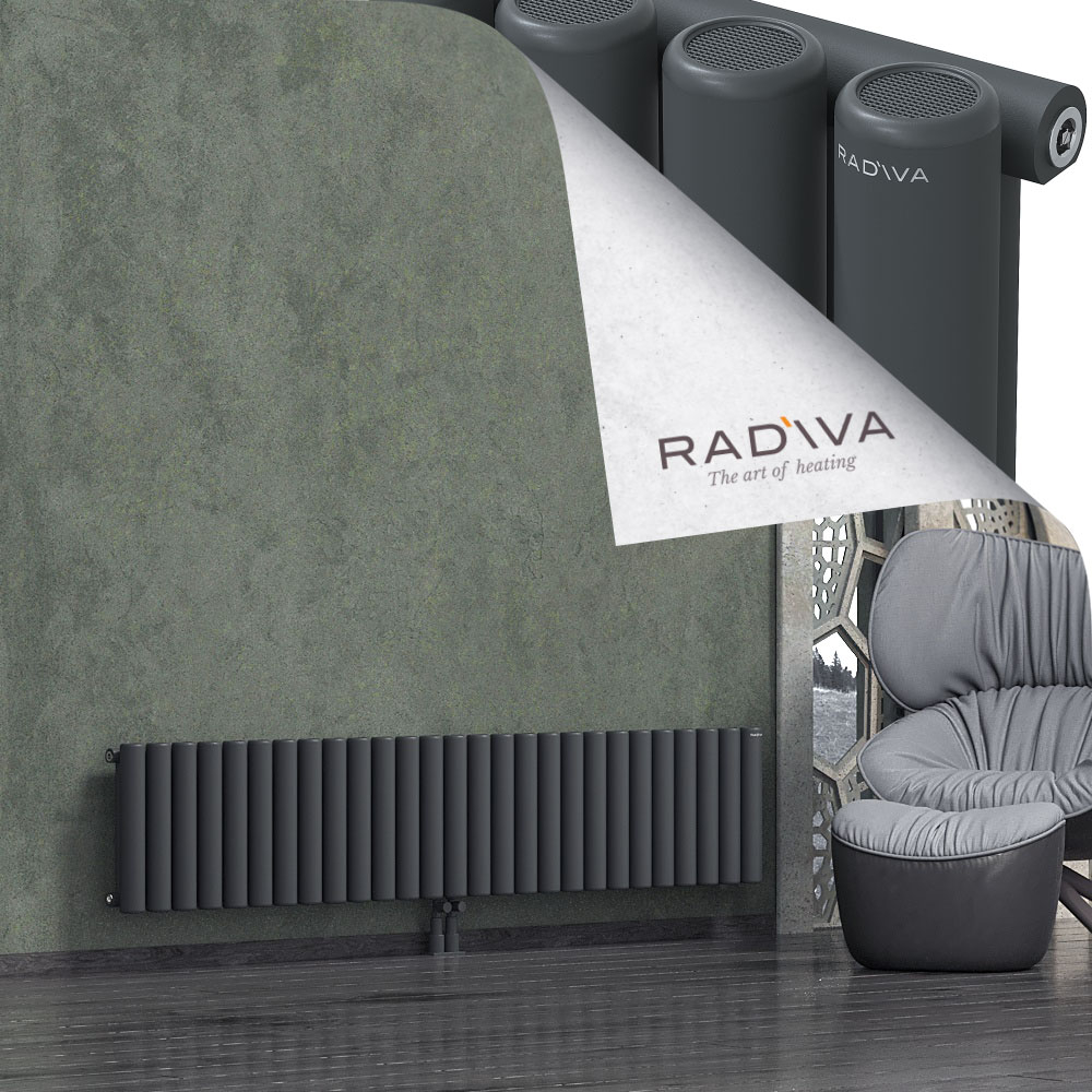 Mati Radiateur En Aluminium 400x1994 Anthracite Foncé - 2