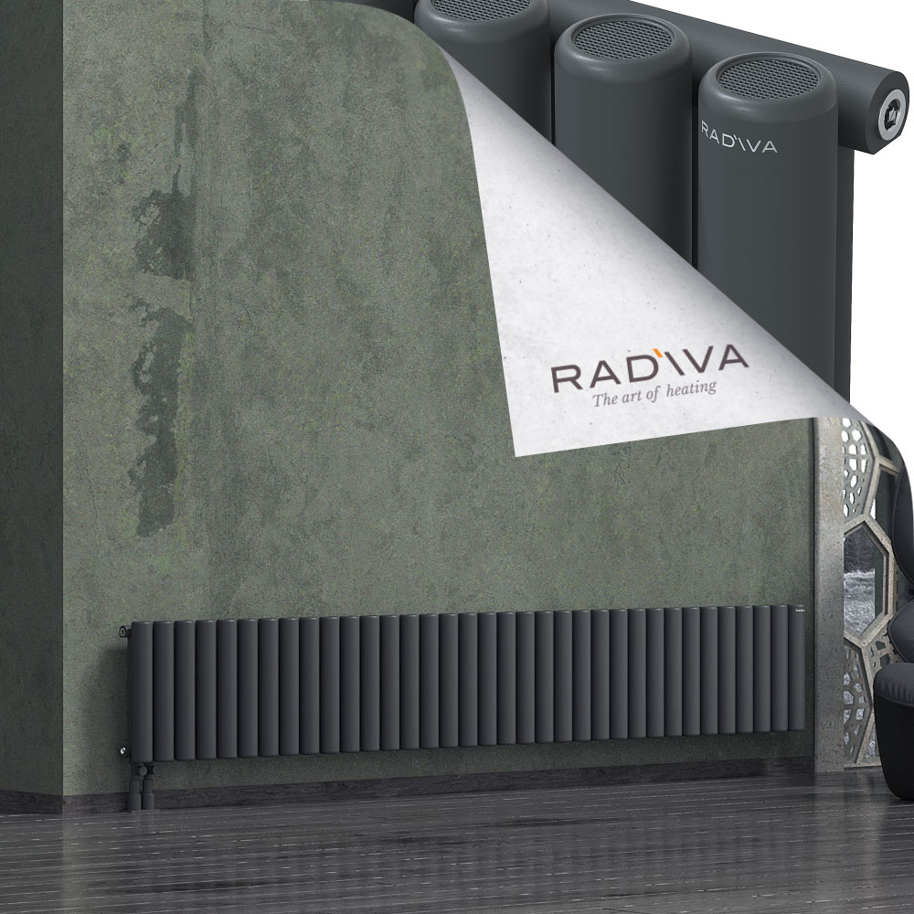 Mati Radiateur En Aluminium 400x2586 Anthracite Foncé - 3