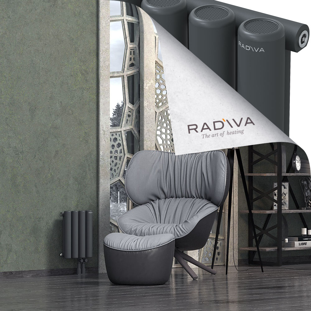 Mati Radiateur En Aluminium 400x292 Anthracite Foncé - 4