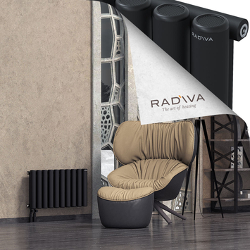 Mati Radiateur En Aluminium 400x736 Noir Bas à gauche 50mm