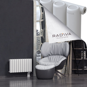 Mati Radiateur En Aluminium 400x810 Blanc Bas à droite 50mm