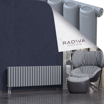 Mati Radiateur En Aluminium 500x1698 Gris Bas à gauche 50mm
