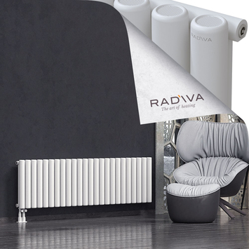 Mati Radiateur En Aluminium 500x1772 Blanc Bas à gauche 50mm