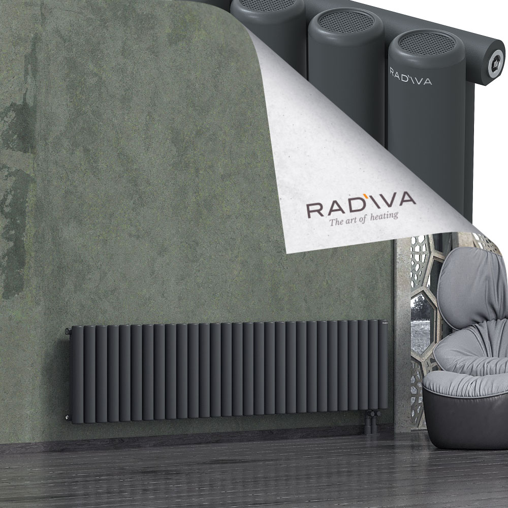 Mati Radiateur En Aluminium 500x2142 Anthracite Foncé - 4