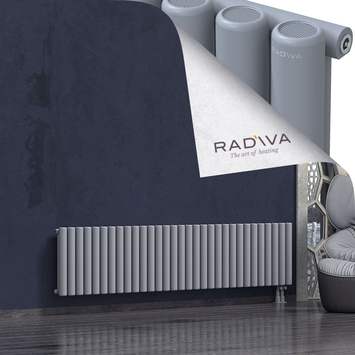 Mati Radiateur En Aluminium 500x2290 Gris Bas à droite 50mm