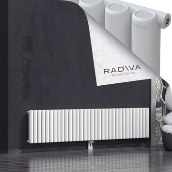 Mati Radiateur En Aluminium 500x2438 Blanc Bas Milieu 50mm