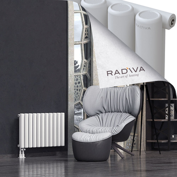 Mati Radiateur En Aluminium 500x810 Blanc Bas à gauche 50mm