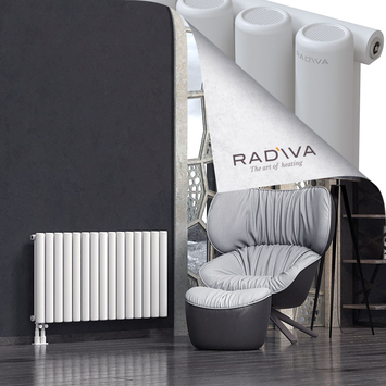 Mati Radiateur En Aluminium 600x1106 Blanc Bas à gauche 50mm