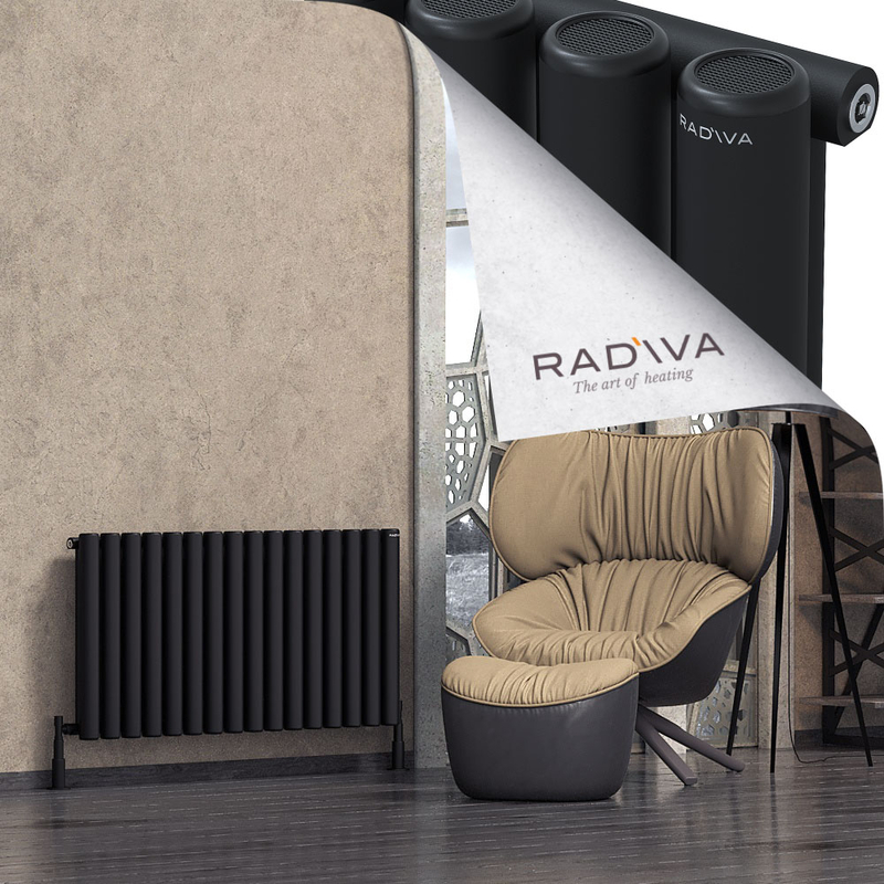 Mati Radiateur En Aluminium 600x1180 Noir 