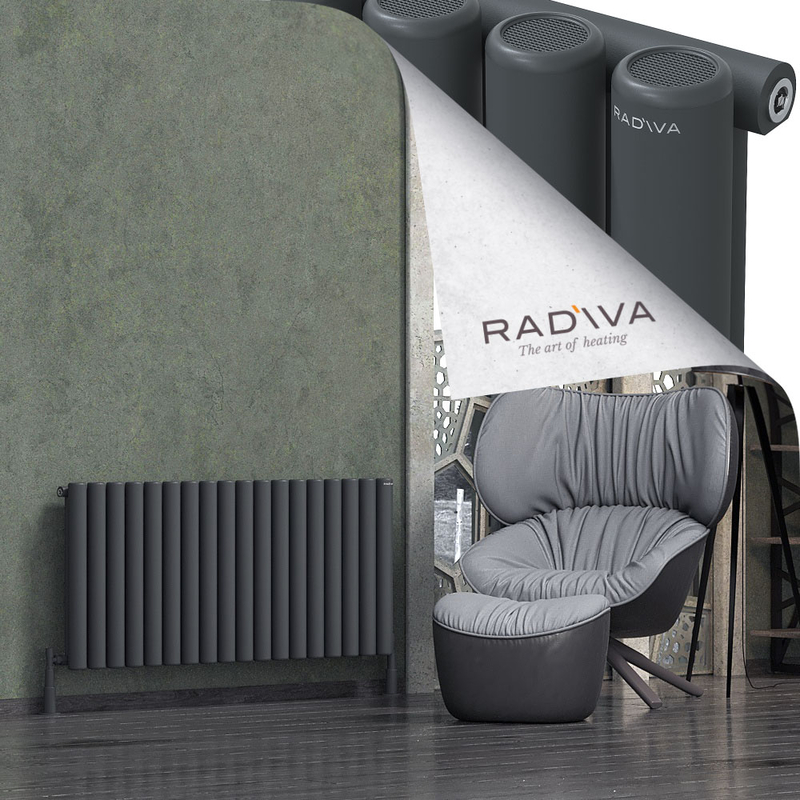 Mati Radiateur En Aluminium 600x1328 Anthracite Foncé 
