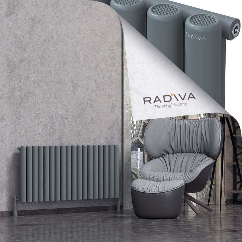 Mati Radiateur En Aluminium 600x1328 Anthracite 