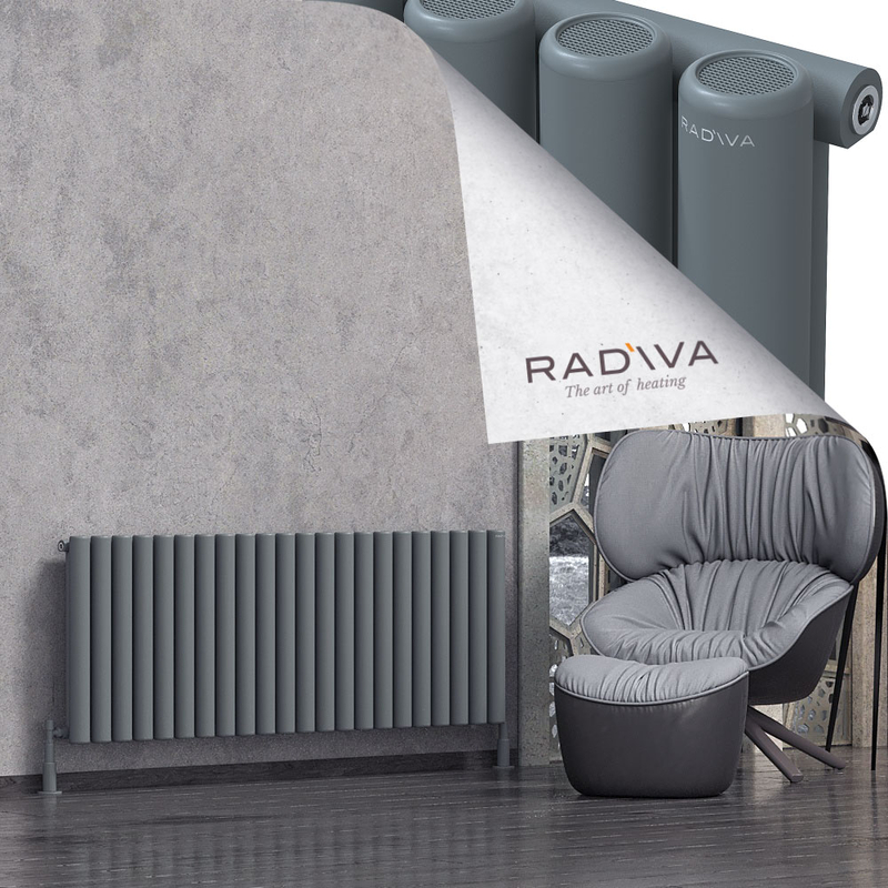 Mati Radiateur En Aluminium 600x1624 Anthracite 