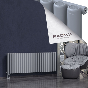 Mati Radiateur En Aluminium 600x1846 Gris Bas à gauche 50mm