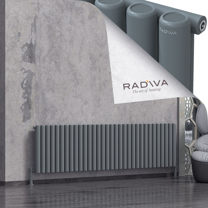 Mati Radiateur En Aluminium 600x2364 Anthracite 