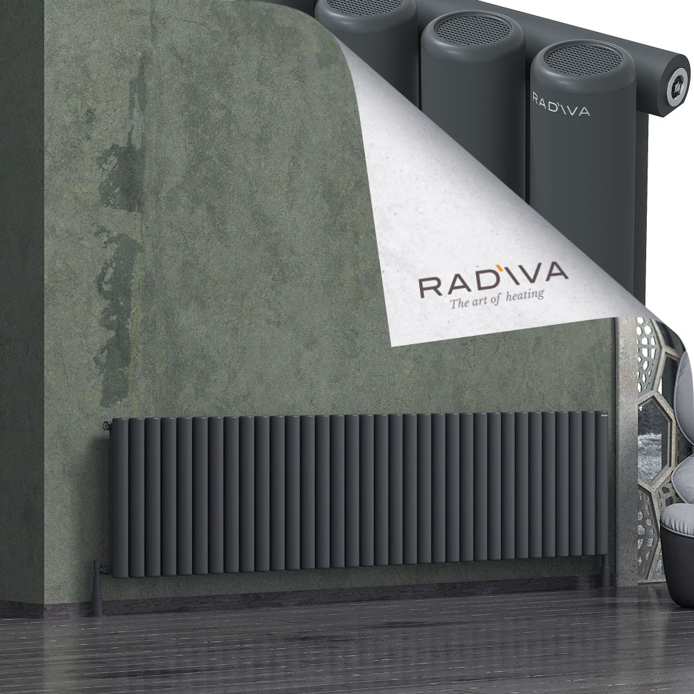 Mati Radiateur En Aluminium 600x2512 Anthracite Foncé - 1