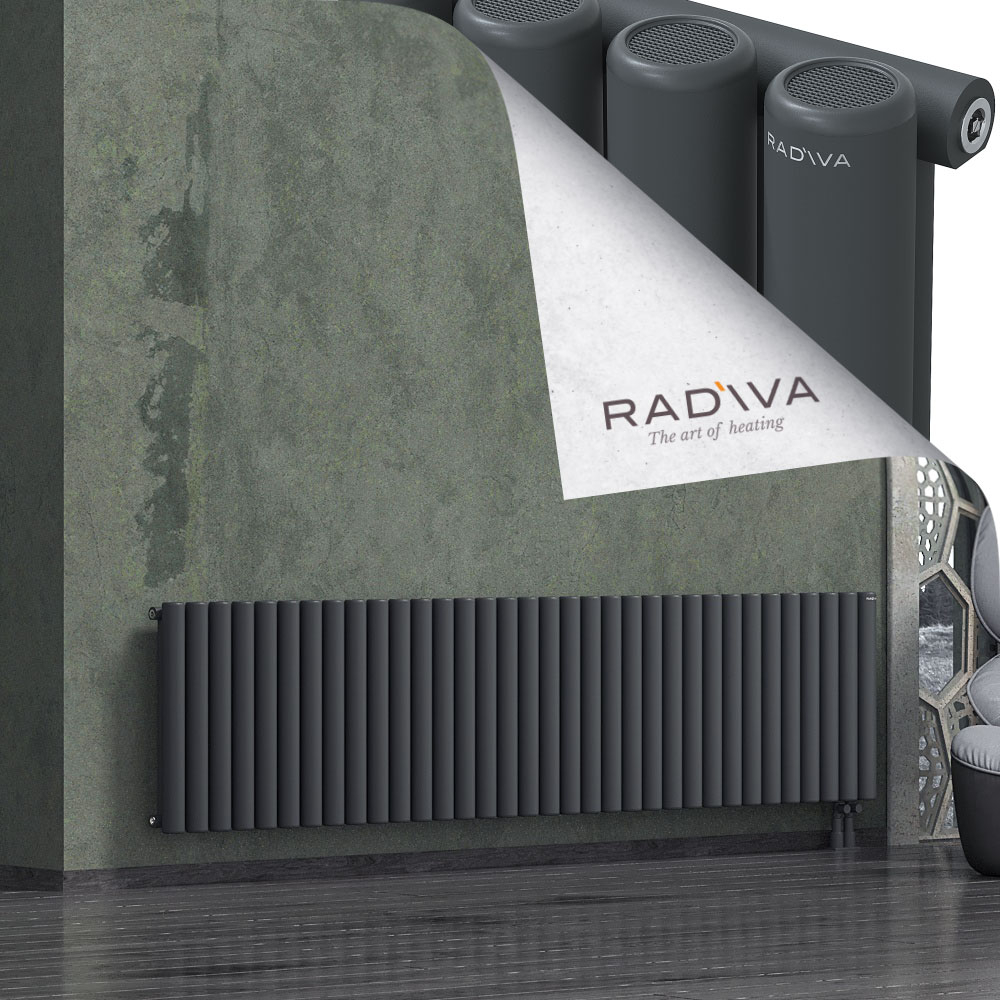 Mati Radiateur En Aluminium 600x2512 Anthracite Foncé - 4