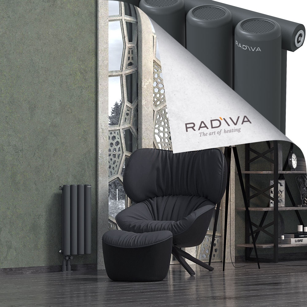 Mati Radiateur En Aluminium 600x292 Anthracite Foncé - 3