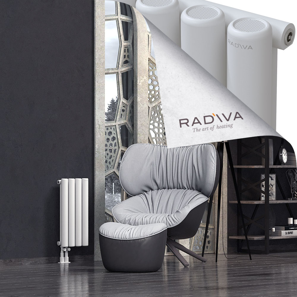 Mati Radiateur En Aluminium 600x292 Blanc - 3