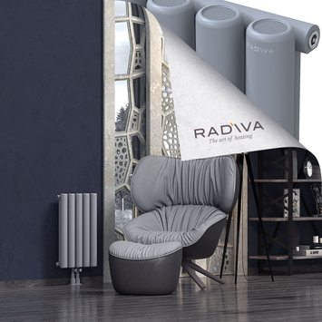 Mati Radiateur En Aluminium 600x366 Gris Bas Milieu 50mm