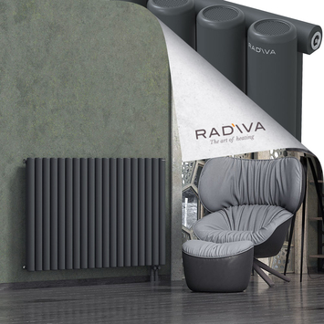 Mati Radiateur En Aluminium 900x1402 Anthracite Foncé Bas à droite 50mm