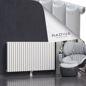 Mati Radiateur En Aluminium 900x1846 Blanc Bas Milieu 50mm