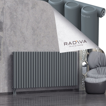 Mati Radiateur En Aluminium 900x2068 Anthracite Bas à gauche 50mm