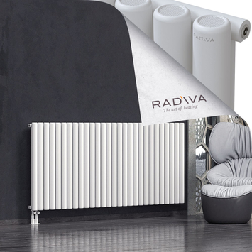 Mati Radiateur En Aluminium 900x2068 Blanc Bas à gauche 50mm