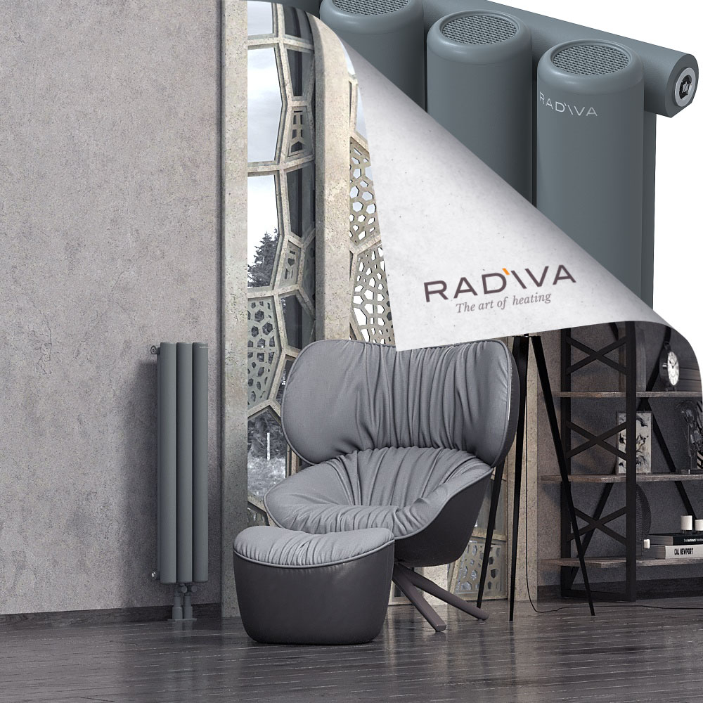 Mati Radiateur En Aluminium 900x218 Anthracite - 4