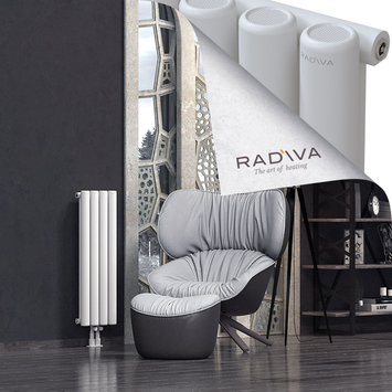 Mati Radiateur En Aluminium 900x292 Blanc Bas Milieu 50mm