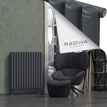 Mati Radiateur En Aluminium 900x958 Anthracite Foncé Bas à gauche 50mm