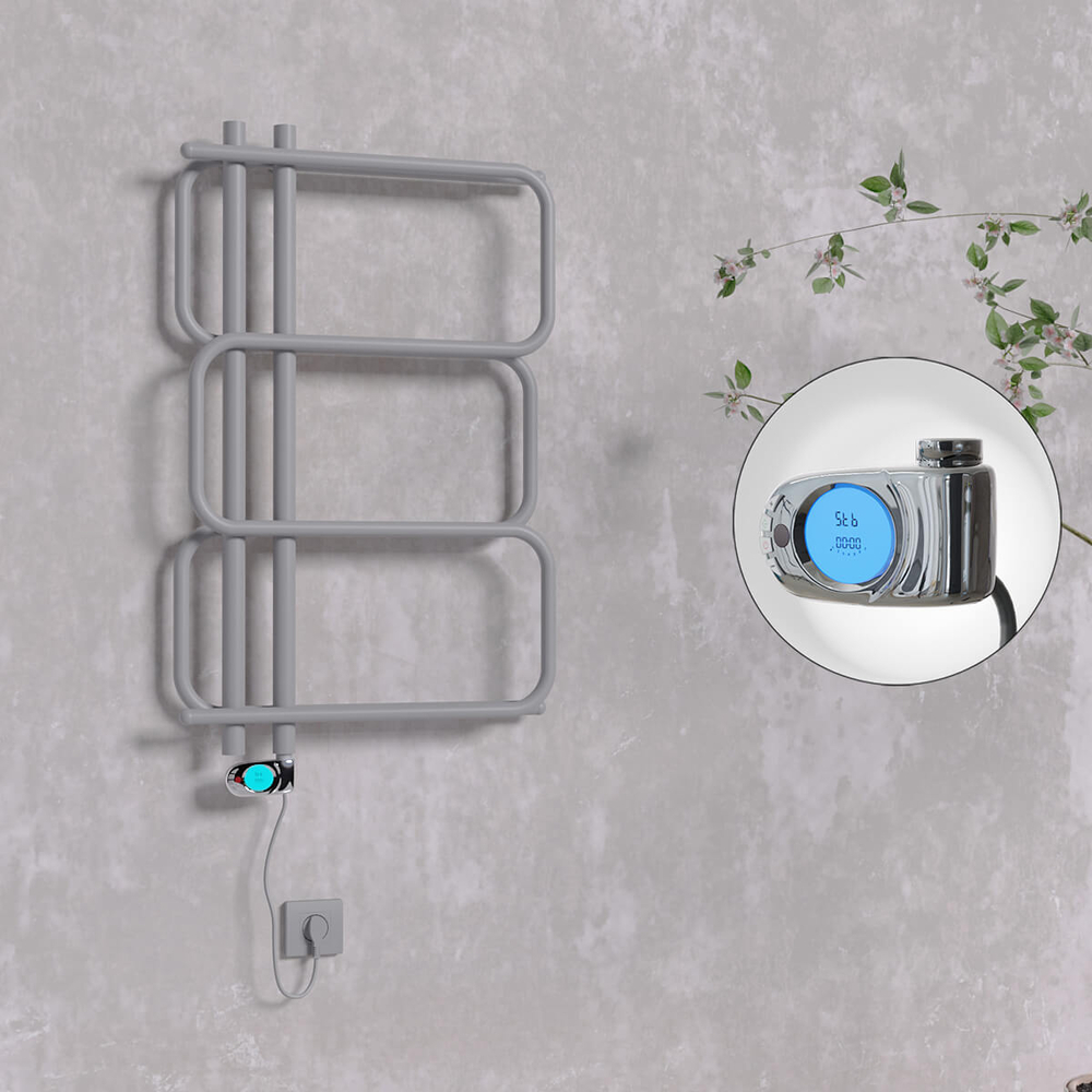 Matsu Elektrikli Havlupan 540x884 Antrasit (Musa Termostat) 300W - 1