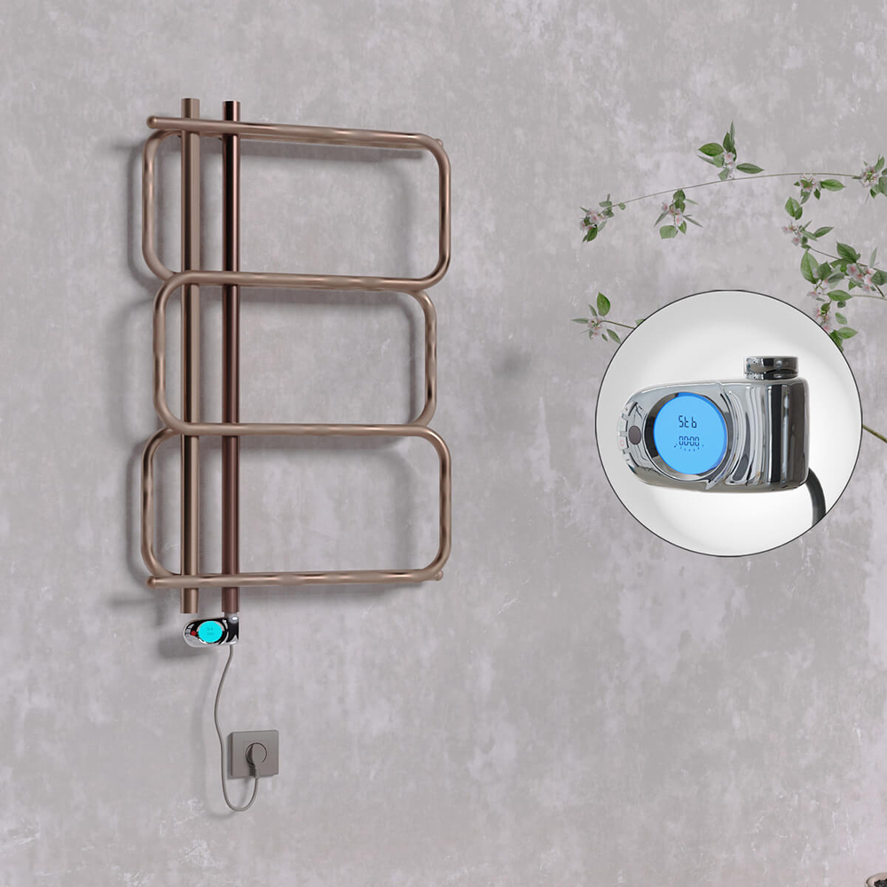Matsu Elektrikli Havlupan 540x884 Bakır Eskitme (Musa Termostat) 200W - 1