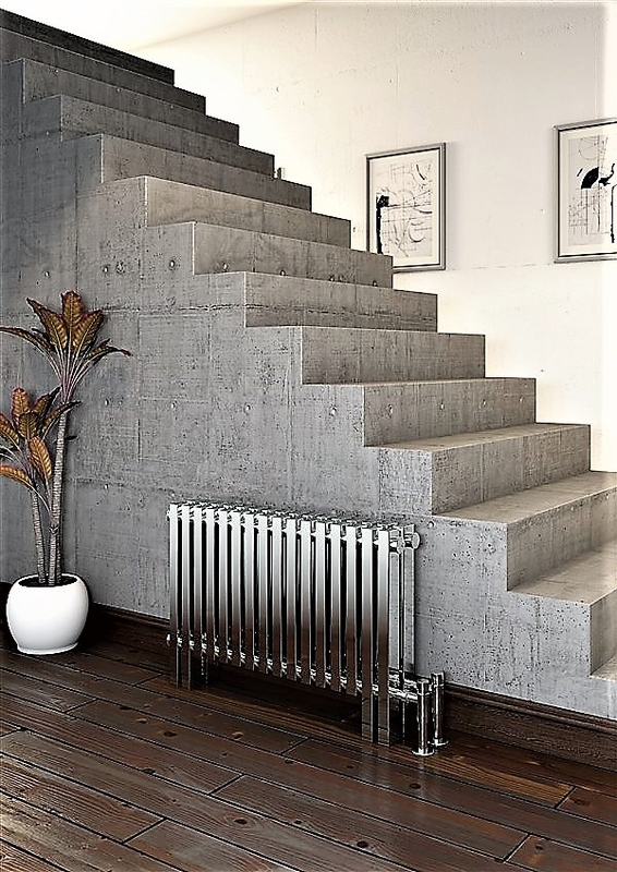 MAURITIUS Stainless Steel Radiator 400x735 Polishing
