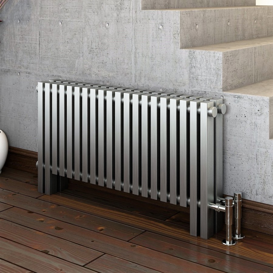 MAURITIUS Stainless Steel Radiator 500x915 Satin Polishing - 2