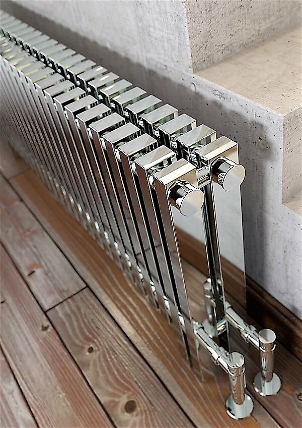 MAURITIUS Radiateur en acier inoxydable 500x735 Polissage - 3