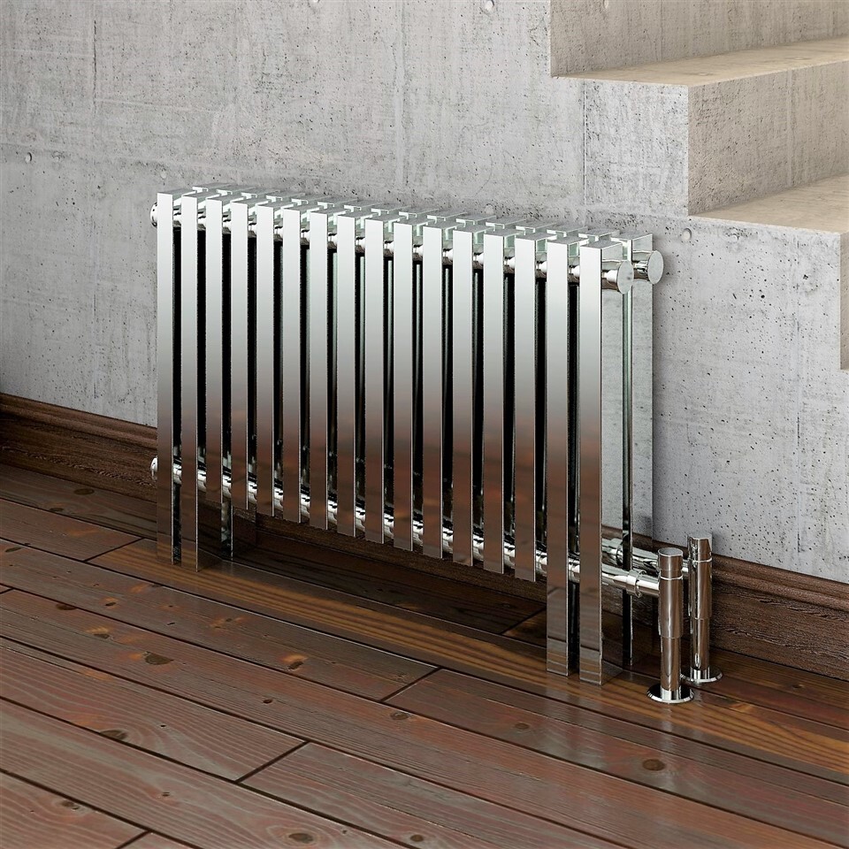 MAURITIUS Radiateur en acier inoxydable 600x735 Polissage - 2