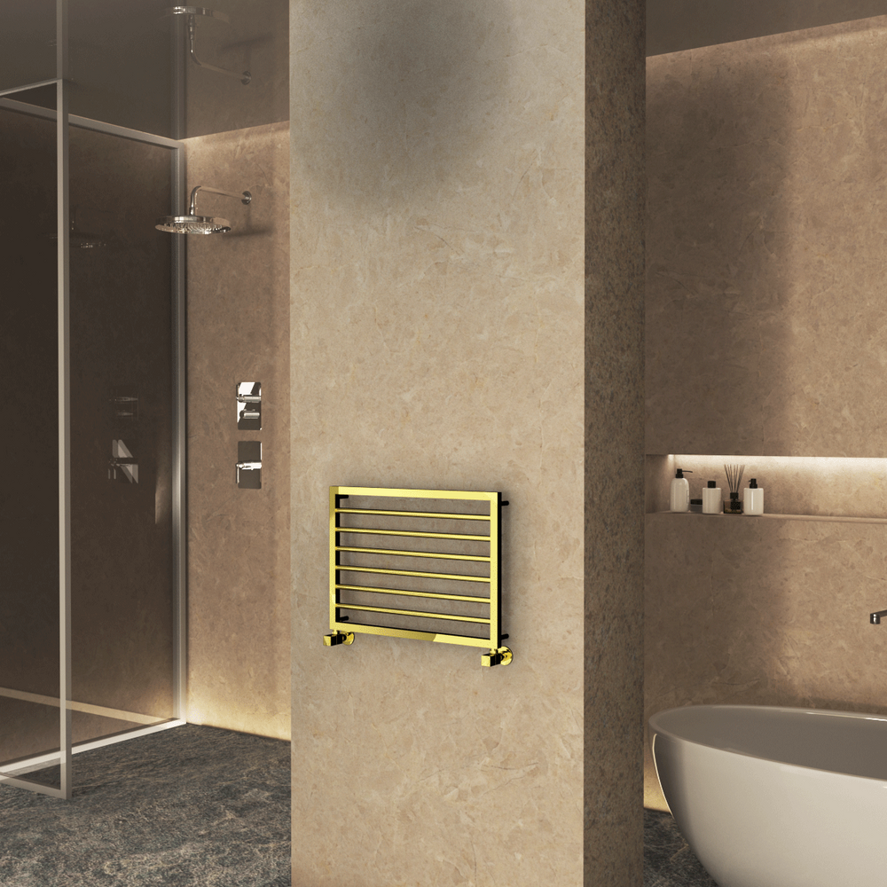 Naxos Decorative Towel Rail 800x578 Gold - 1