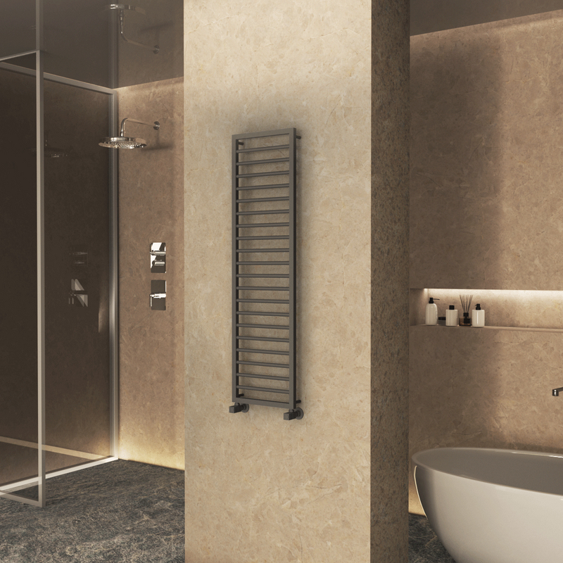 Naxos Decorative Towel Rail 500x1655 Terra 7006
