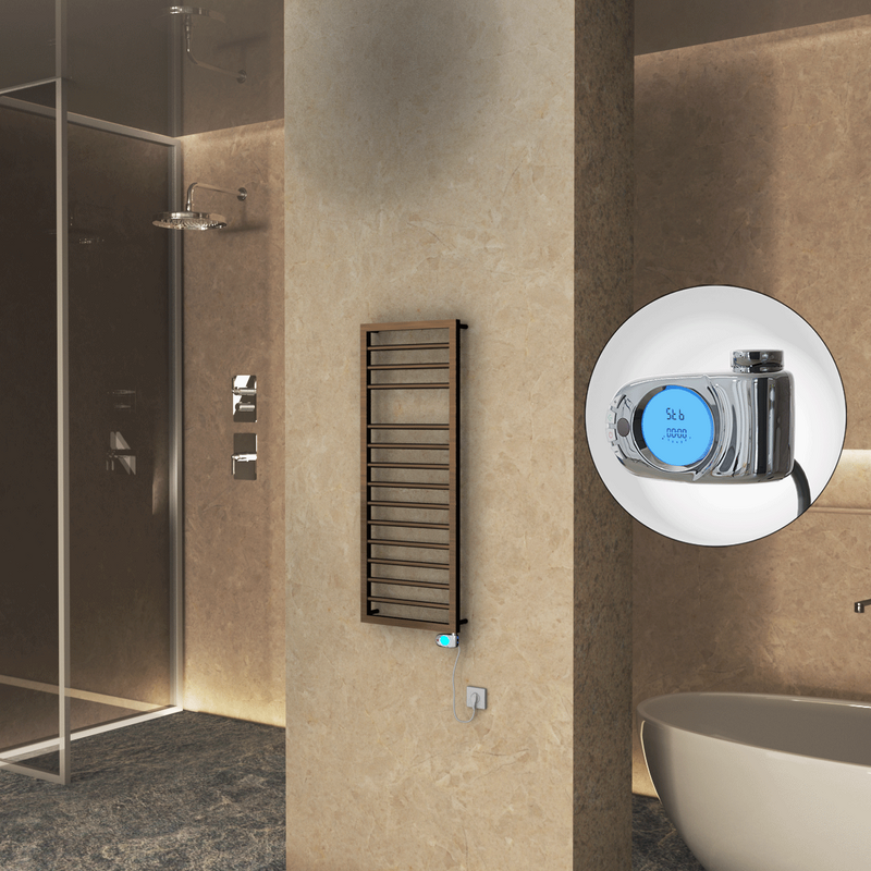 Naxos Elektrikli Havlupan 500x1193 Bakır Eskitme (Musa Termostat) 300W