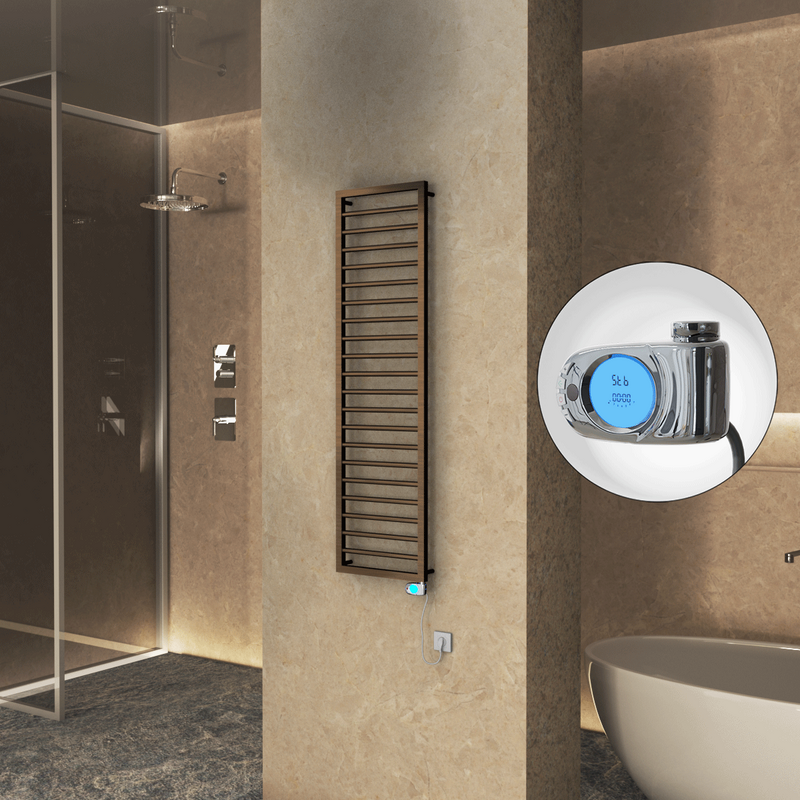 Naxos Elektrikli Havlupan 500x1655 Bakır Eskitme (Musa Termostat) 600W