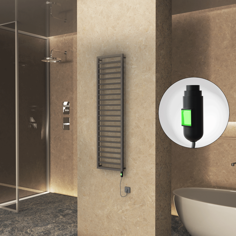 Naxos Elektrikli Havlupan 500x1655 Terra (On/Off Düğmeli) 600W - 1