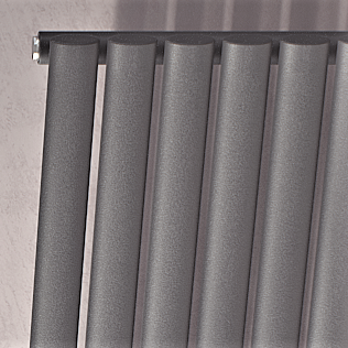 Nova Radiateur Décoratif Exclusif Panneau Unique 1500x468 Anthracite - 3