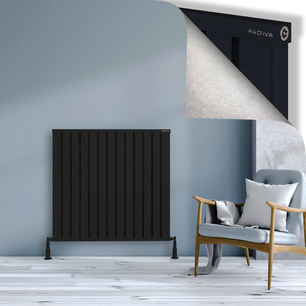 Obi Dekoratif Alüminyum Radyatör 1000x1044 Siyah - 1