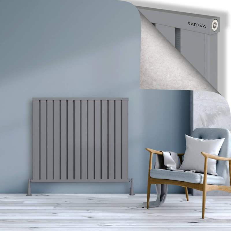 Obi Dekoratif Alüminyum Radyatör 1000x1124 Gri