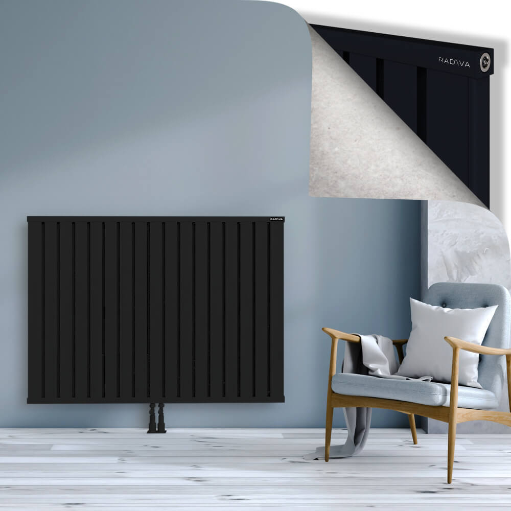 Obi Dekoratif Alüminyum Radyatör 1000x1364 Siyah - 2