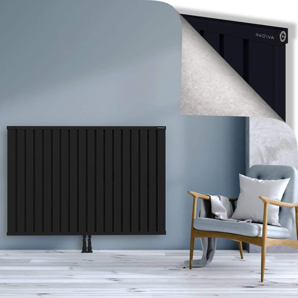 Obi Dekoratif Alüminyum Radyatör 1000x1444 Siyah - 2