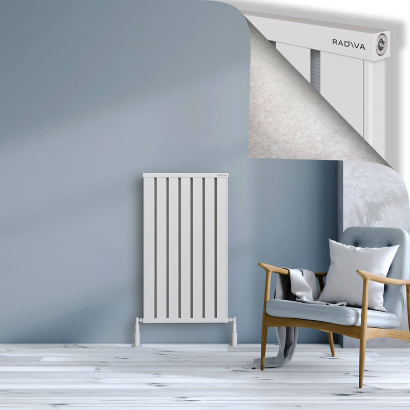 Obi Dekoratif Alüminyum Radyatör 1000x564 Beyaz 