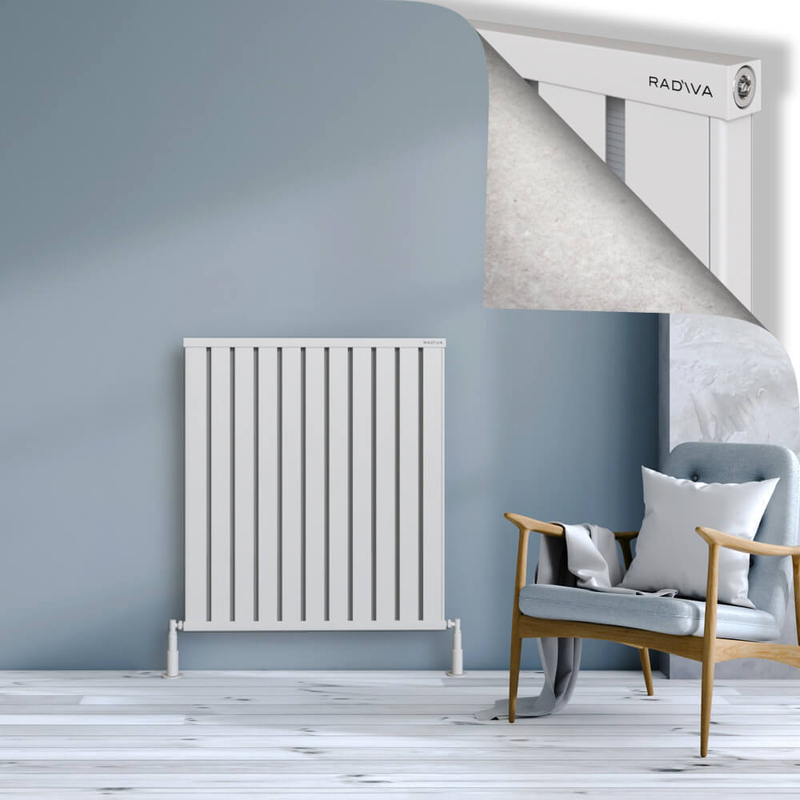 Obi Dekoratif Alüminyum Radyatör 1000x884 Beyaz 