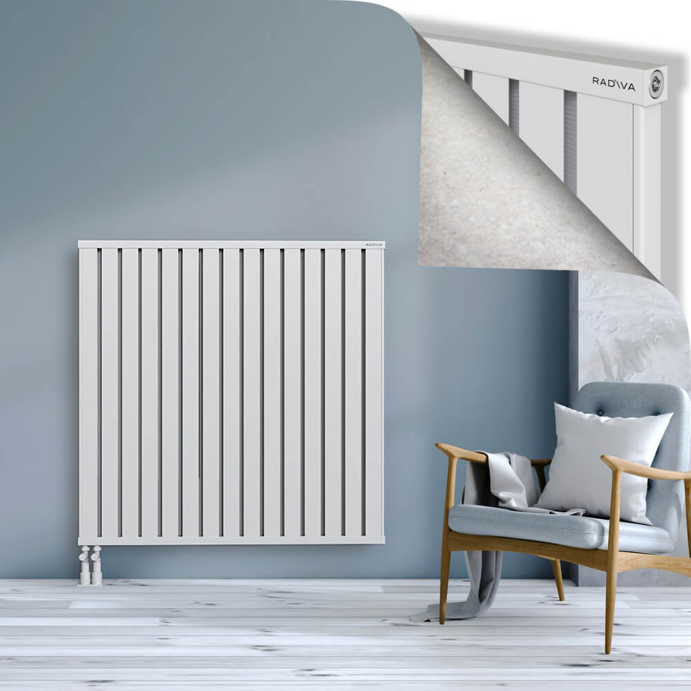 Obi Dekoratif Alüminyum Radyatör 1200x1204 Beyaz - 4
