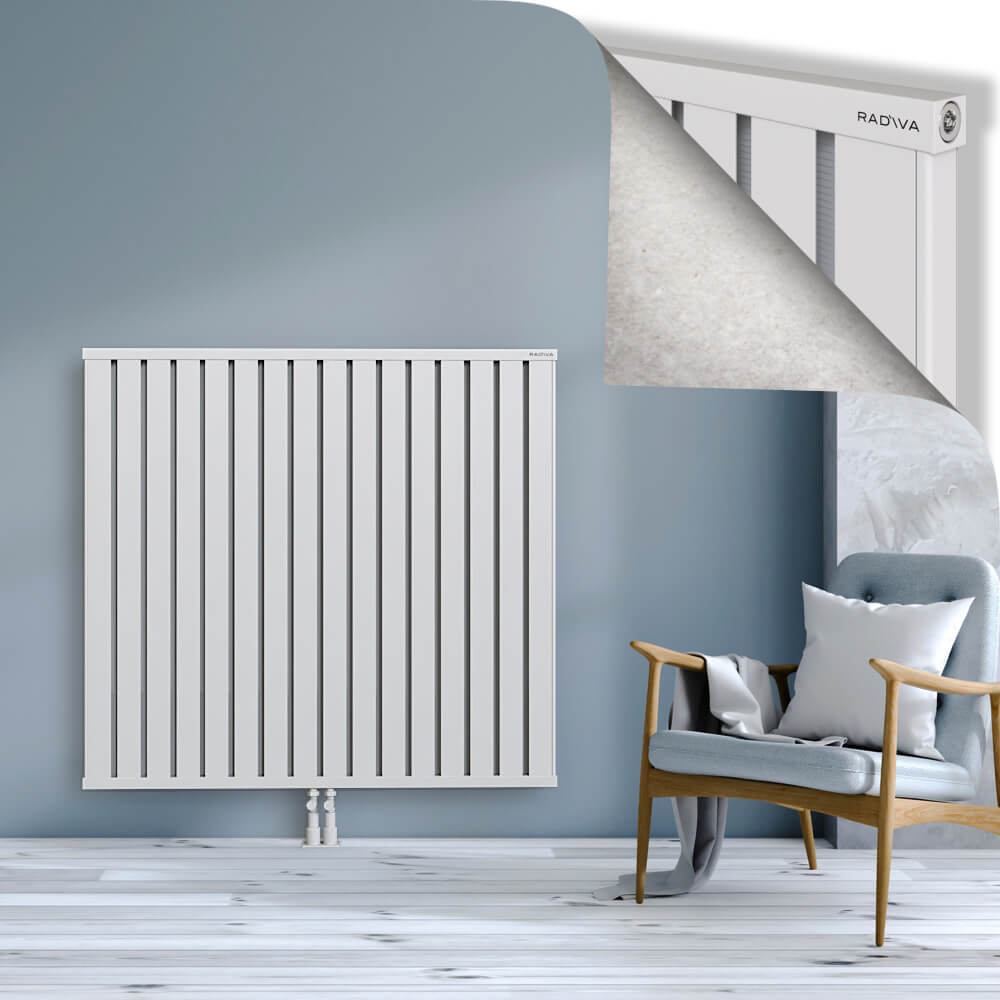 Obi Dekoratif Alüminyum Radyatör 1200x1284 Beyaz - 2